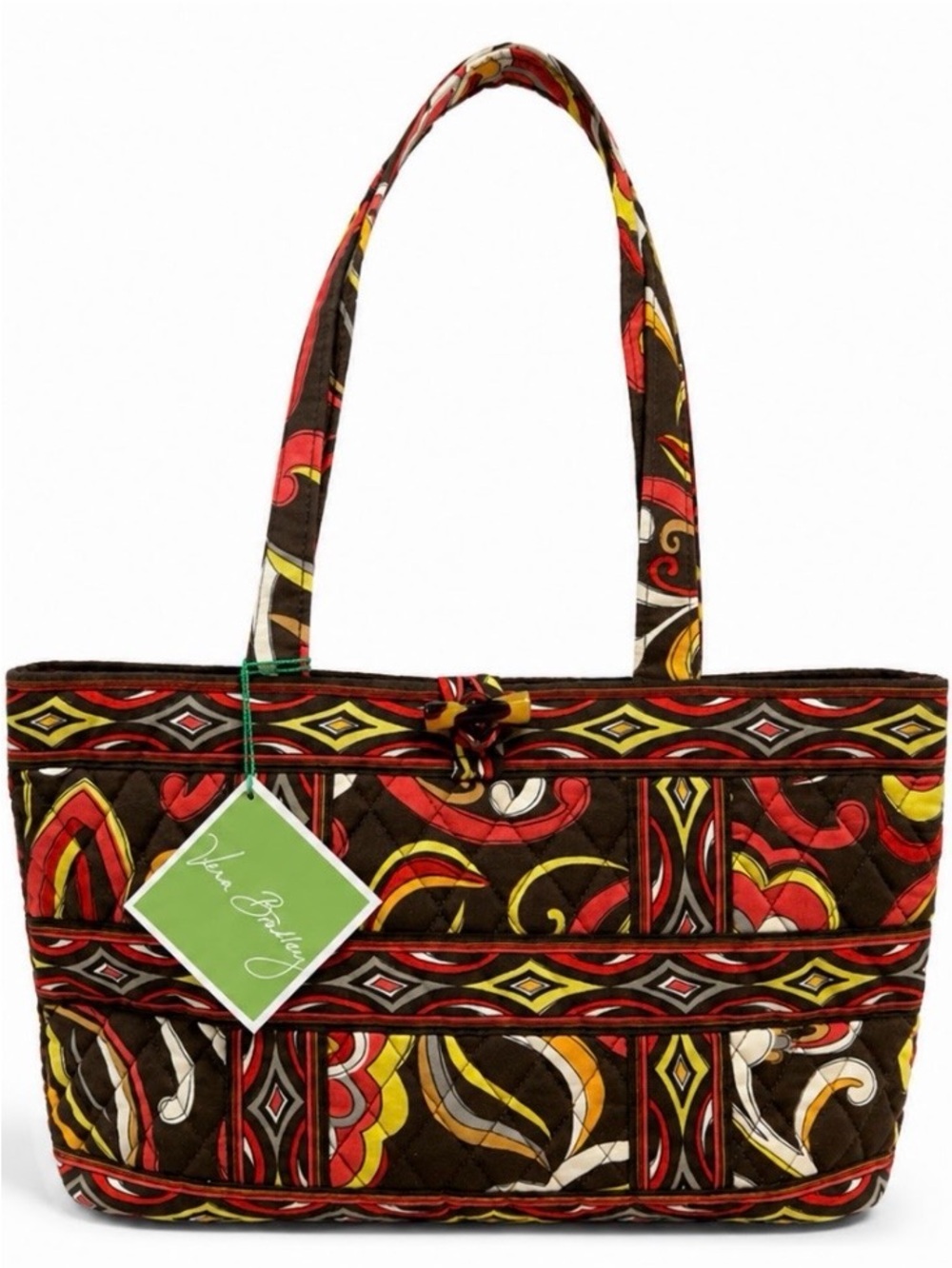 NWT Vera Bradley ‘Small Tic Tac Tote’ in “Puccini” Quilted Cotton